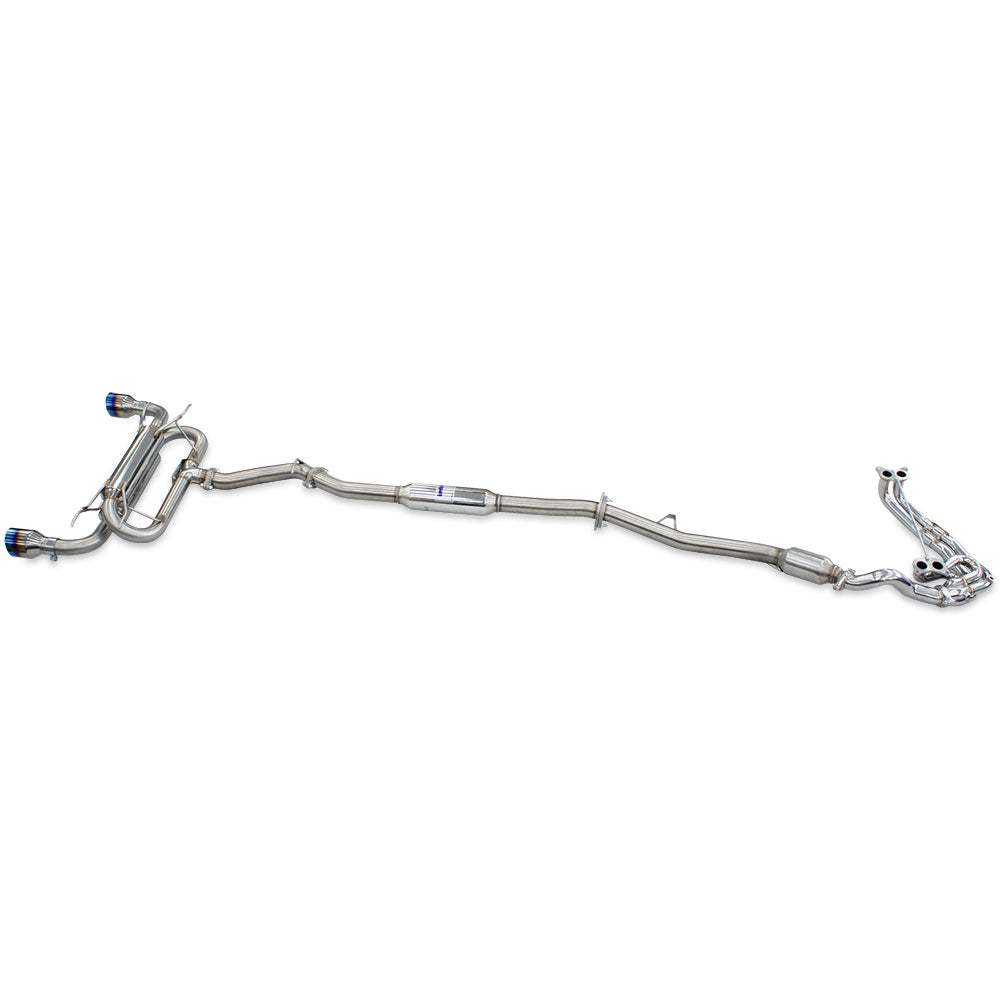 Invidia R400 70mm Engine Back Exhaust w/PSR Unequal Headers