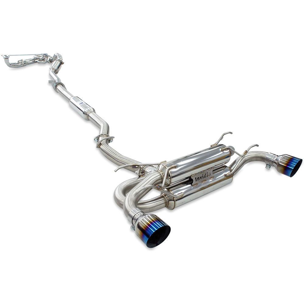 Invidia R400 70mm Engine Back Exhaust w/PSR Unequal Headers