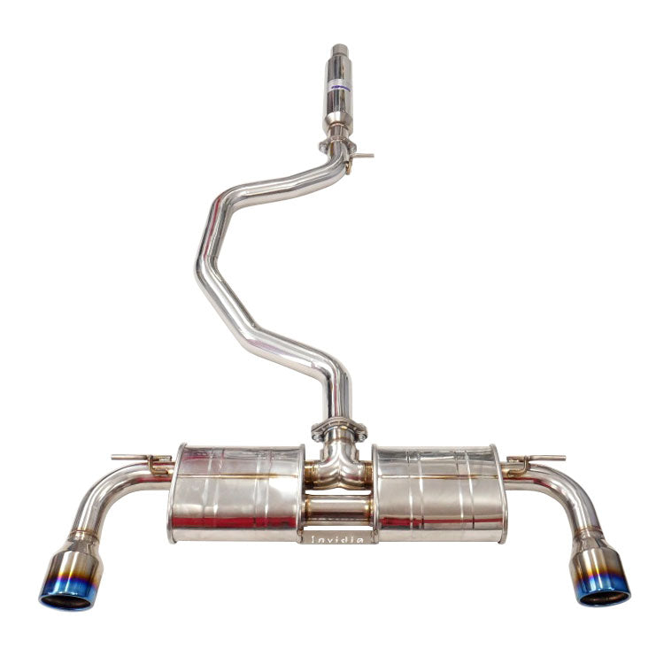 Invidia R400 Turbo Back Exhaust VW Golf GTI Mk7.5 TBE-HS17GFG75QD1RT