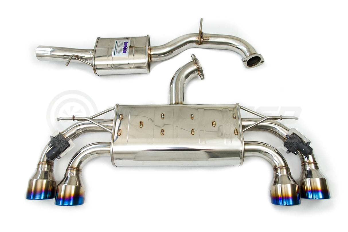 Invidia Q300 Valved Catback Exhaust VW Golf R Mk7 HS14GFR73V4ST