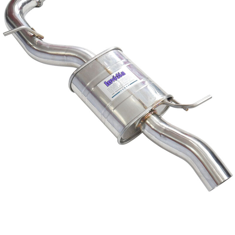 Invidia R400 Valved Cat Back Exhaust w/Oval Tips 11