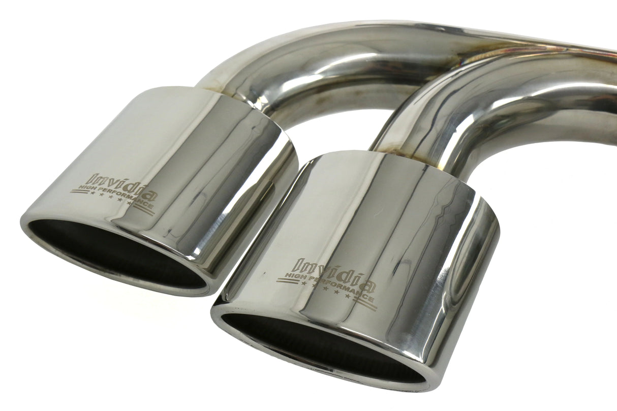 Invidia Q300 Non-Valved Turbo Back Exhaust w/Oval Tips