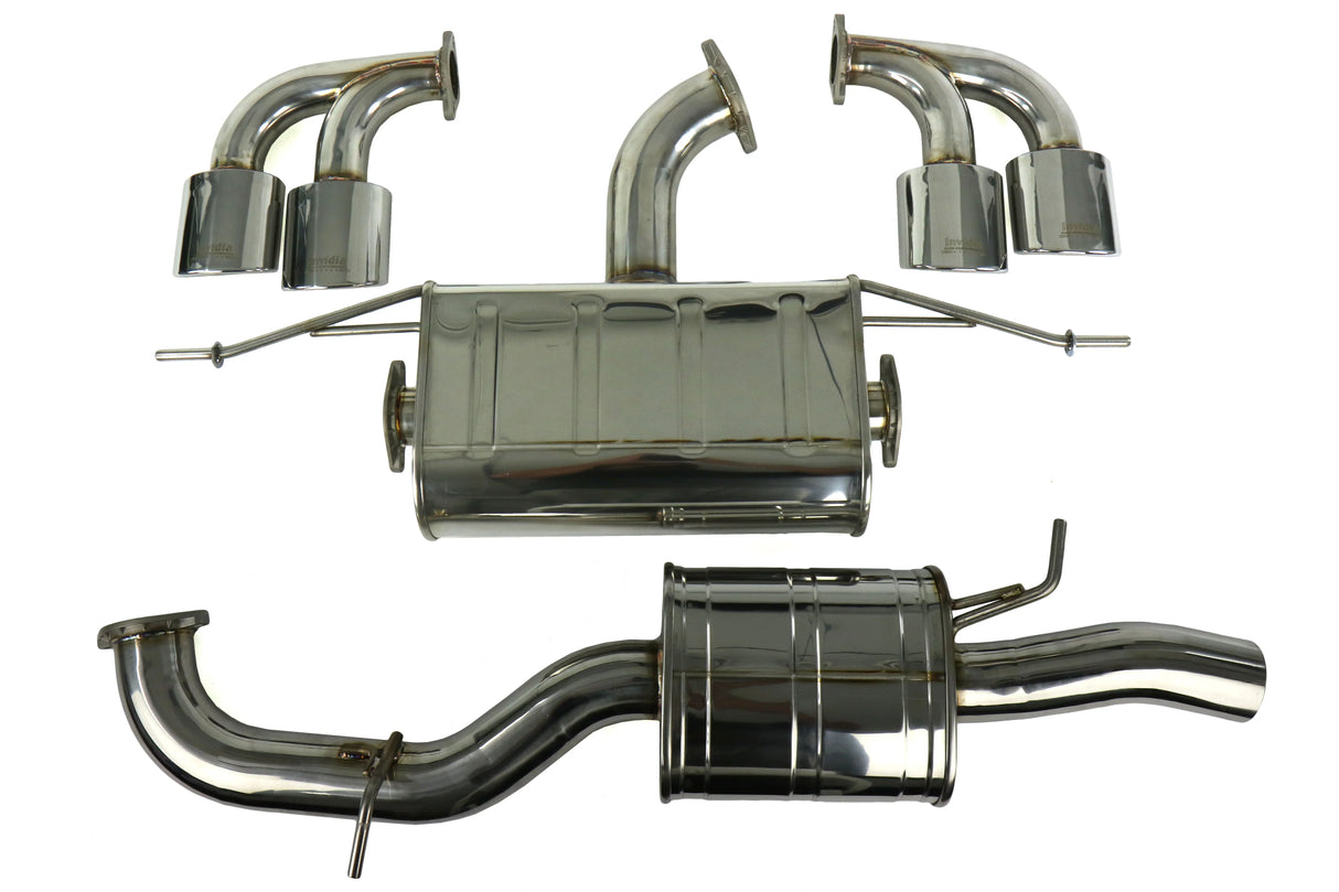 Invidia Q300 Non-Valved Turbo Back Exhaust w/Oval Tips
