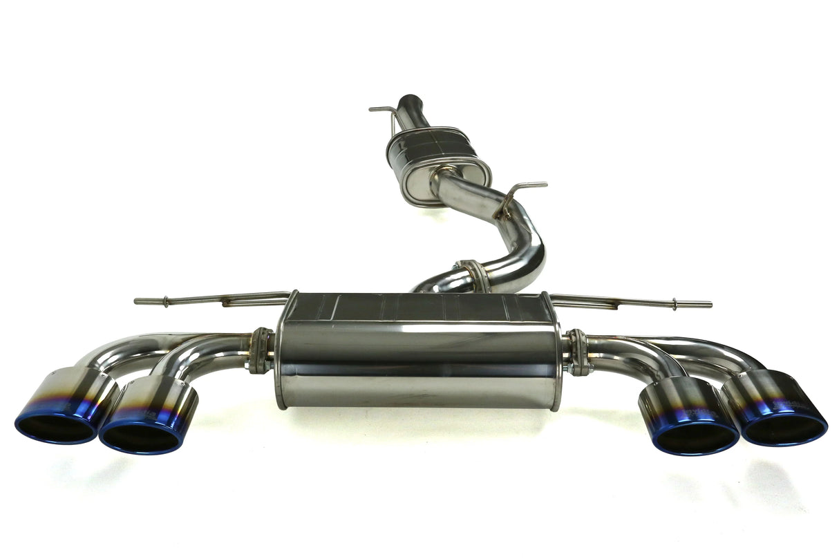 Invidia Q300 Non-Valved Turbo Back Exhaust w/Oval Tips