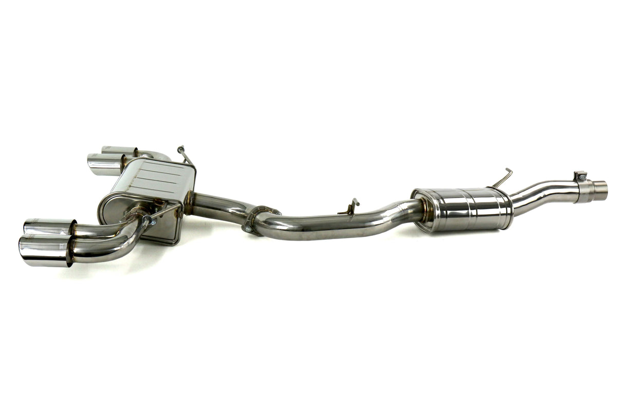 Invidia Q300 Non-Valved Turbo Back Exhaust w/Oval Tips