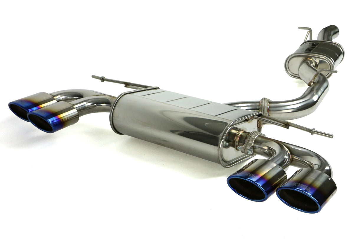 Invidia Q300 Non-Valved Turbo Back Exhaust w/Oval Tips