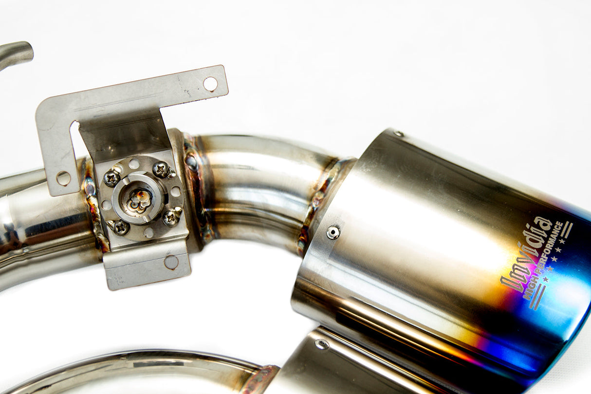 Invidia Q300 Valved Turbo Back Exhaust w/Round Tips