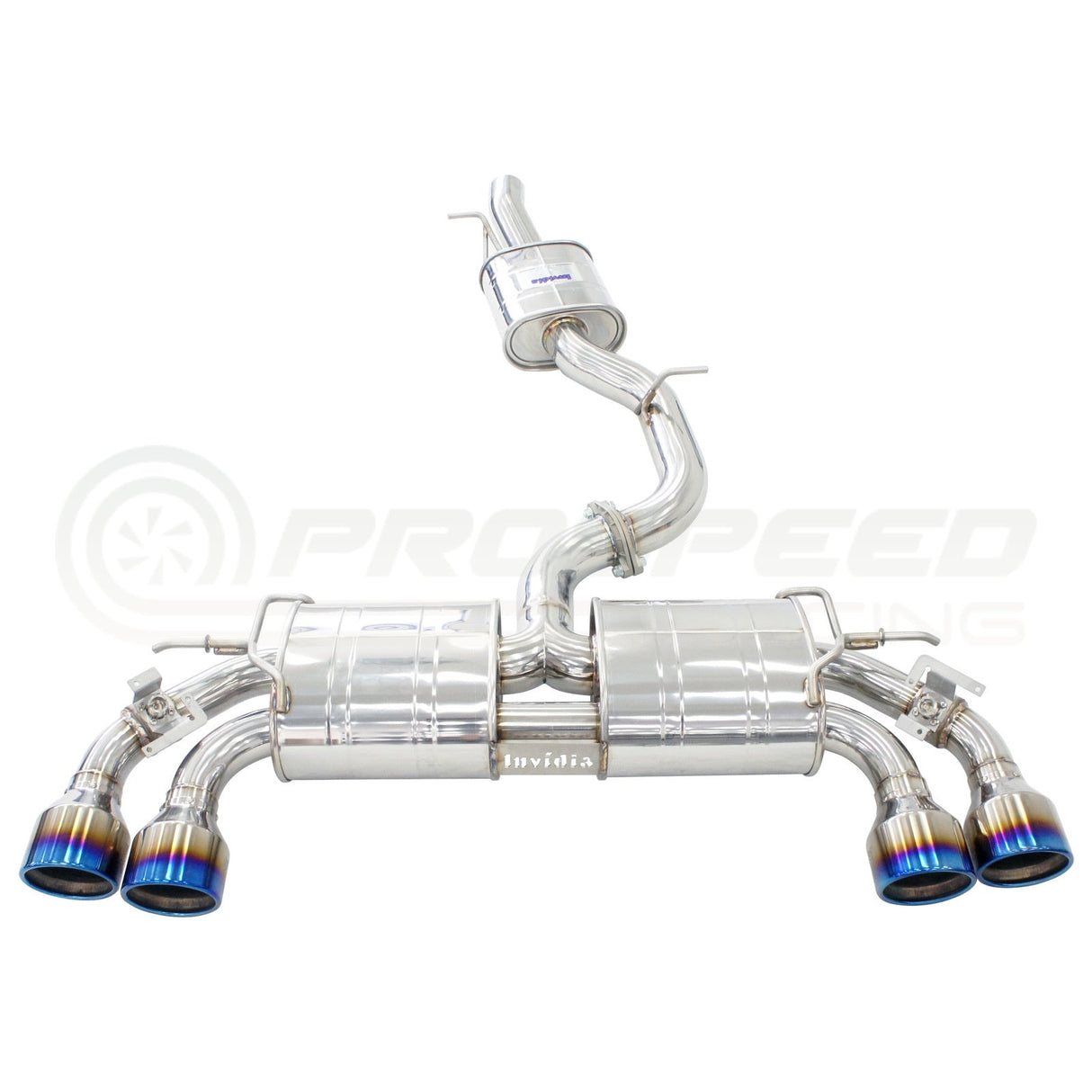 Invidia R400 Valved Cat Back Exhaust VW Golf R Mk7.5 HS17GFR75GV4RT