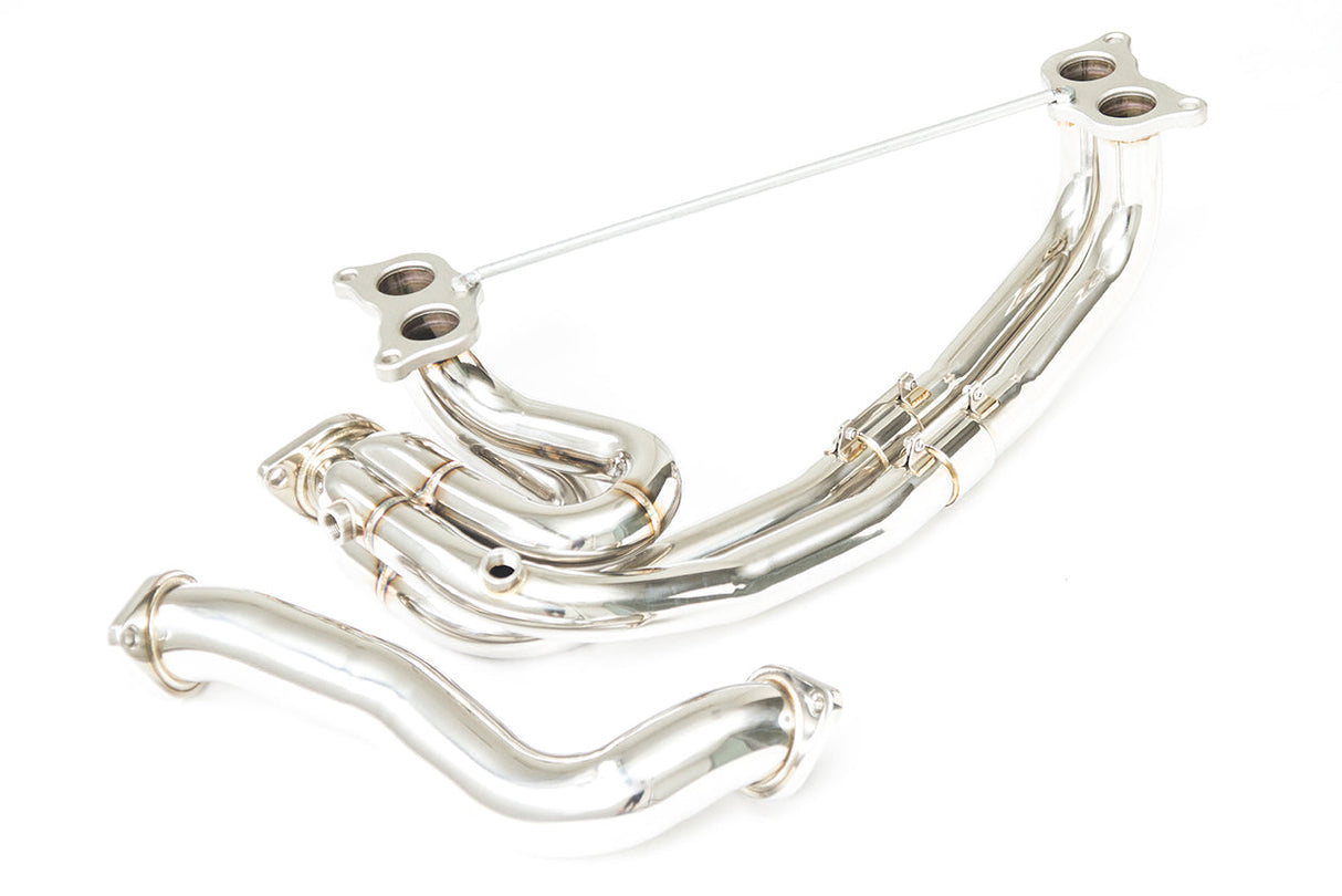 Invidia R400 70mm Engine Back Exhaust w/PSR Unequal Headers