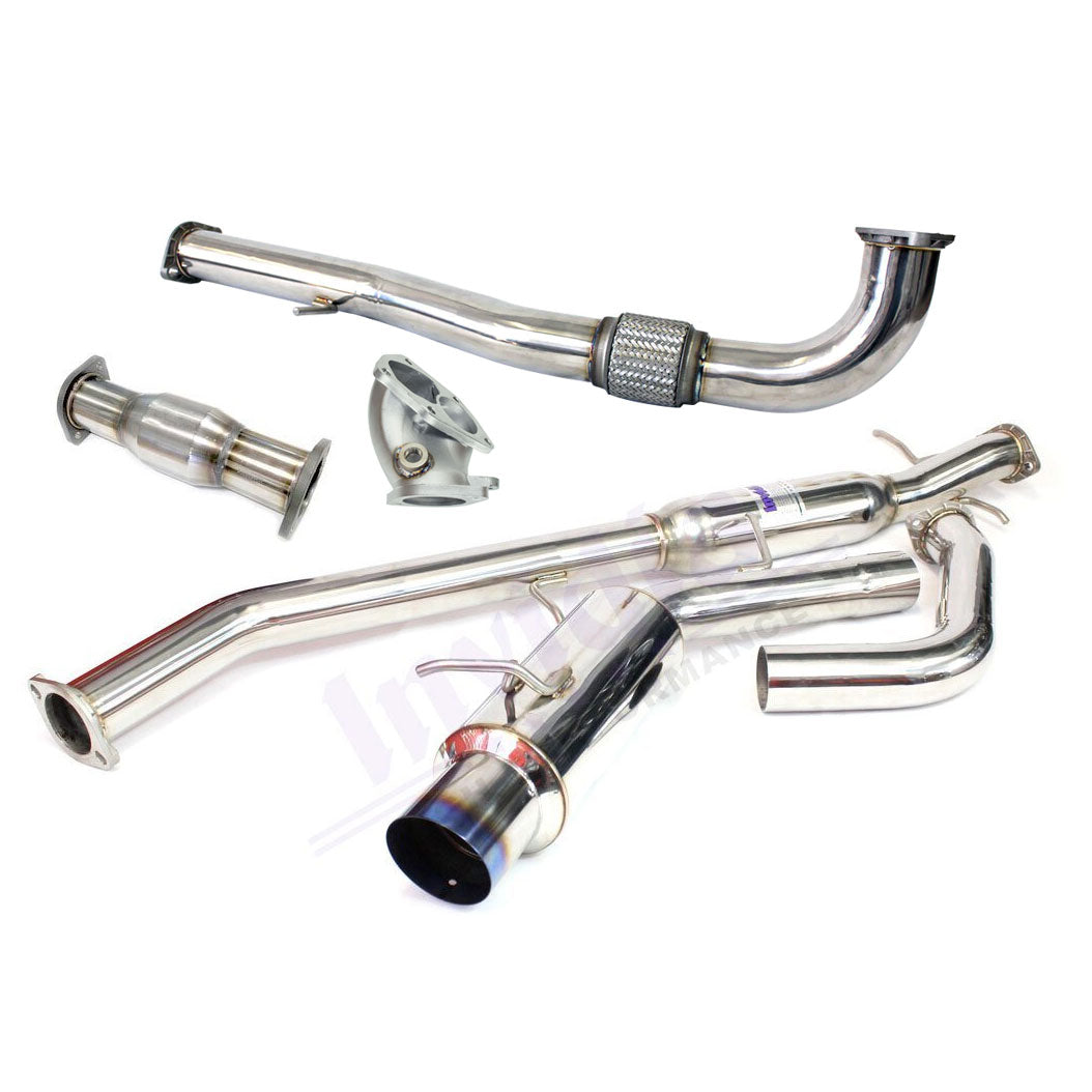 Invidia N1 Turbo Back Exhaust Mitsubishi Evo 4-6 CN9A TBE-HS96ML6GTT