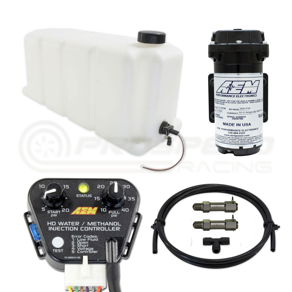 Internal Map AEM 30-3301 V2 5 Gallon Diesel Water/Methanol Injection Kit NEW