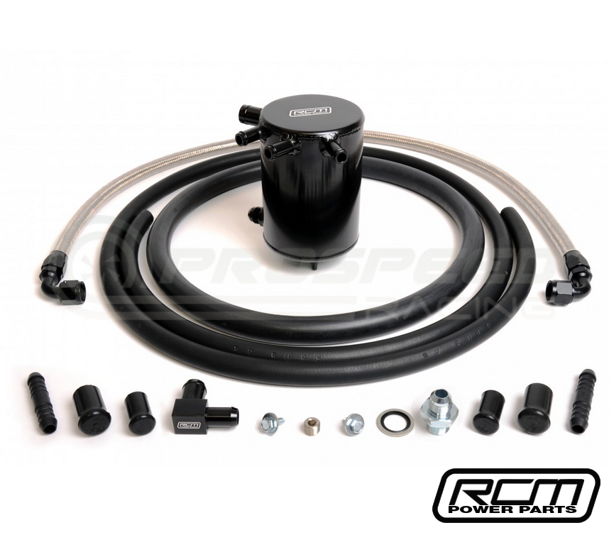 8AN Universal Performance Oil Catch Can 2 Port -8AN Kit– Bull Boost  Performance