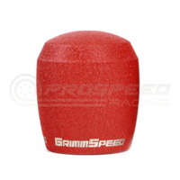Grimmspeed Stubby Stainless Steel Shift Knob Red - All Subaru/BRZ/Toyota 86/Ford Focus RS/Mustang