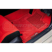Honda Genuine OEM Red Type-R Floor Mat Set
