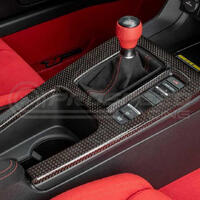 Honda Genuine OEM Carbon Fibre Red Twill Weave Centre Console Panel