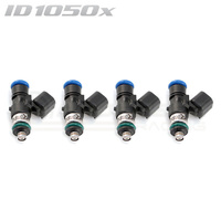 ID1050-XDS Injectors Set of 4, 34mm Length, 14mm Top O-Ring, 14mm Lower O-Ring
