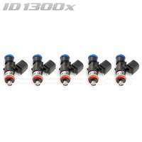 ID1300-XDS Injectors Set of 5, 34mm Length, 14mm Upper & Lower O-Ring - Audi RS3 8P, 8V/TTRS 8J, 8S