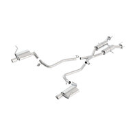 Borla Touring 2.5" Cat Back Exhaust w/Polished Tips - Jeep Grand Cherokee WK2 11-21 (5.7L)