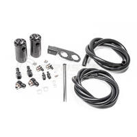 Radium Dual CCV/PCV Fluid Lock Catch Can Kit - Nissan 350Z Z33/Skyline V35/Infiniti V35