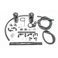 Radium Dual PCV/CCV Fluid Lock Catch Can Kit - Honda Civic Type-R FK8 17-21/FL5 22+ (LHD)