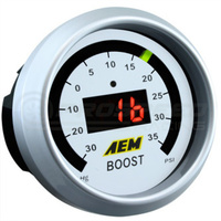 AEM Digital Boost Pressure Gauge (-30-50psi)
