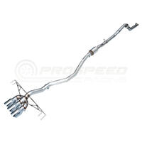 AWE Tuning Track Edition Cat Back Exhaust w/Chrome Silver Tips