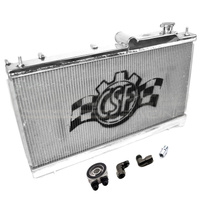 CSF Racing "O" Series Aluminium Radiator w/Integrated Oil Cooler - Subaru WRX & STI 01-07