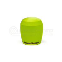 Grimmspeed Stubby Stainless Steel Shift Knob Neon Green Powder Coat - All Subaru/BRZ/Toyota 86/Ford Focus RS/Mustang