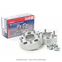 H&R Trak+ DRM Wheel Spacers PAIR 20mm Silver - Range Rover Evoque LV/Land Rover Discovery Sport LC/Freelander 2