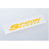 Spoon Sports Yellow Wheel Spoke Sticker For SW388