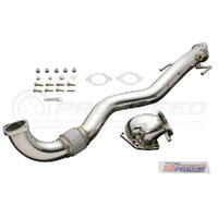 Tomei V2 Expreme Wide Mouth O2 Outlet + 3" Front Pipe - Mitsubishi Evo 7-9