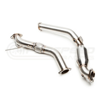 Cobb Tuning Catted Down Pipe - Mustang Ecoboost FM/FN 15-21 (Cobb Cat-Back)