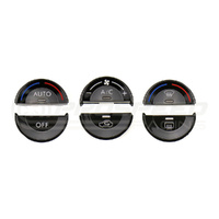 STI Genuine JDM Piano Black Climate Control Button Set - Subaru WRX & STI 15-21/Forester 13-18