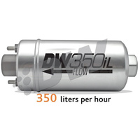Deatschwerks DW350il Inline Fuel Pump E85 compatible Universal