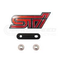 Subaru Genuine STI Front Badge - Subaru STI 08-10