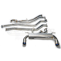 Armytrix Stainless Steel Valvetronic Catback Exhaust System Dual Blue Coated Tips BMW M135i | M235i F2x 12-15