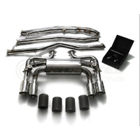 Armytrix Stainless Steel Valvetronic Catback Exhaust System Quad Carbon Tips BMW M2 F87 16-18