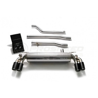 Armytrix Stainless Steel Valvetronic Catback Exhaust System Quad Carbon Tips BMW 520i | 530i G3X 17-18