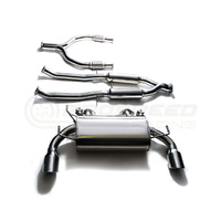 Armytrix Stainless Steel Valvetronic Catback Exhaust System Dual Chrome Silver Tips Nissan 370Z 09-21