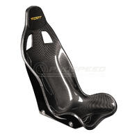 Tillett B8 Carbon Fibre/GRP Road/Track Car Racing Seat STD Size - 44.5cm Rolled Edges On