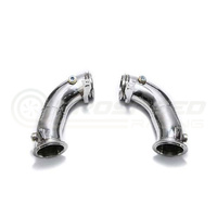 Armytrix High Flow Catless Race Down Pipes - BMW M5 F90 18-21