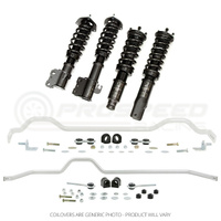 Silvers Neomax Black Edition Coilovers + Whiteline Swaybar Vehicle Kit - Nissan 200SX S14/S15