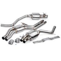 APR Cat Back Exhaust System with Centre Muffler