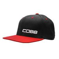 Cobb Tuning Black/Red Snapback Cap