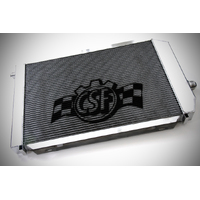 CSF Racing Triple Pass Aluminium Radiator - Universal Dual Core w/ AN Fittings