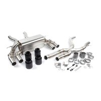 Dinan Free Flow Axle-Back Exhaust & X-Pipe Black Tips