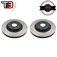 DBA T3 4000 Slotted Rotors PAIR - Ford Focus ST LW/LZ 11-18 (Front, 320 x 25mm)