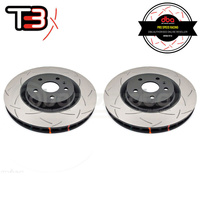 DBA T3 4000 Slotted Rotors PAIR - Holden Commodore SS-V Redline VE/VF (Front, Brembo 355 x 32mm)
