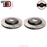 DBA T3 4000 Slotted Rotor PAIR - Hyundai i30N Hatch + Fastback/Veloster Turbo FS (Front, 345 x 30mm)