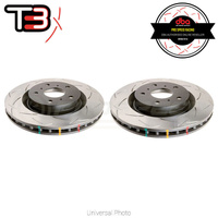 DBA T3 4000 Slotted Rotors PAIR - Ford Ranger/VW Amarok 22+ (Front 341 x 34mm)